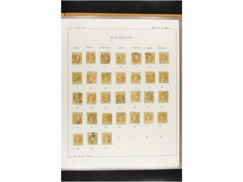 ° ESPAÑA. Ed. 52. 4 cuartos amarillo. CALENDARIO completo de