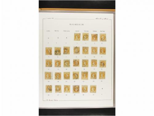 ° ESPAÑA. Ed. 52. 4 cuartos amarillo. CALENDARIO completo de