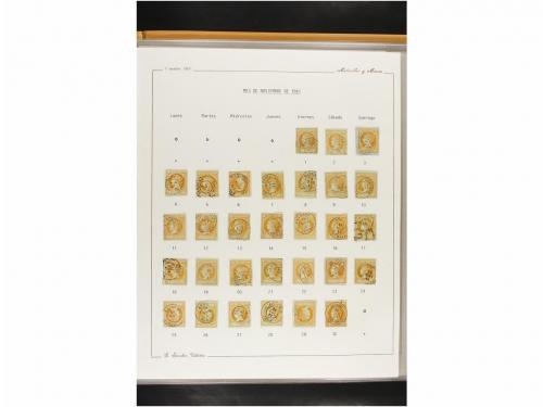 ° ESPAÑA. Ed. 52. 4 cuartos amarillo. CALENDARIO completo de