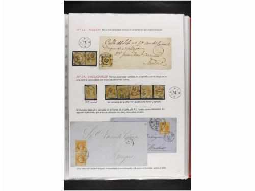 ° ✉ ESPAÑA. Ed. 52. 4 cuartos amarillo. COLECCIÓN DE RUEDAS 