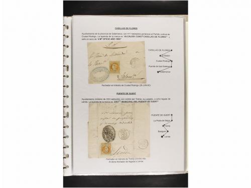 ✉ ESPAÑA. Ed. 52. 4 cuartos amarillo. COLECCIÓN DE MARCAS AD