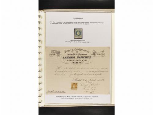 ✉ ESPAÑA. Ed. 52. 4 cuartos amarillo. COLECCIÓN DE MARCAS AD