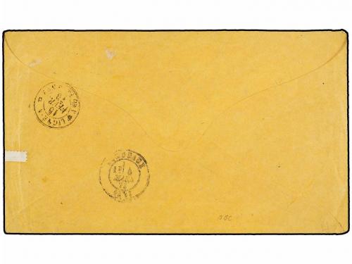 ✉ VENEZUELA. 1873. CIUDAD BOLIVAR a FRANCIA. Circulada vía e