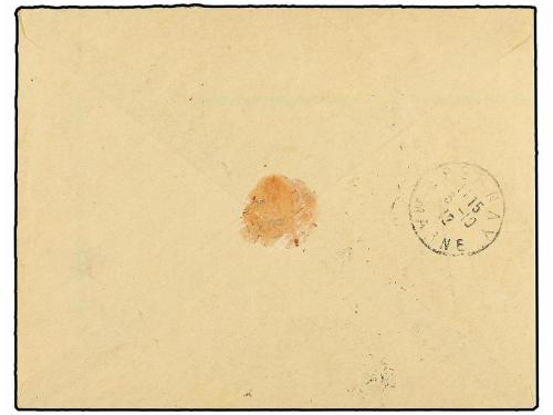 ✉ MARTINICA. 1912. FORT DE FRANCE a FRANCIA. Carta certifica