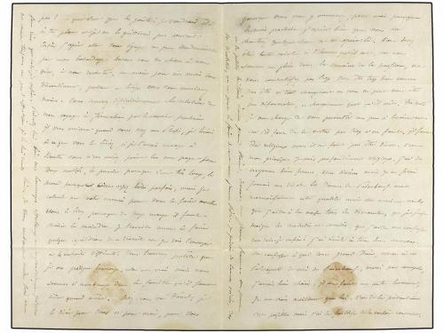 ✉ LEVANTE: CORREO FRANCES. 1861. BEYROUTH a FRANCIA. 20 cts.