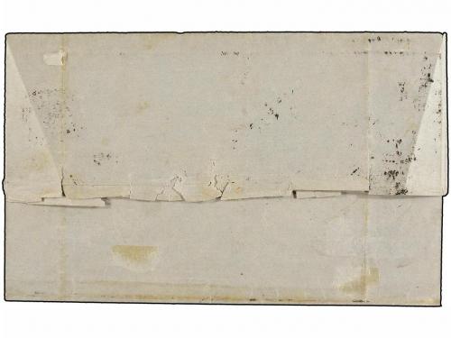 ✉ MEXICO. 1866. VERACRUZ a TAMPICO. Circulada con sello mexi