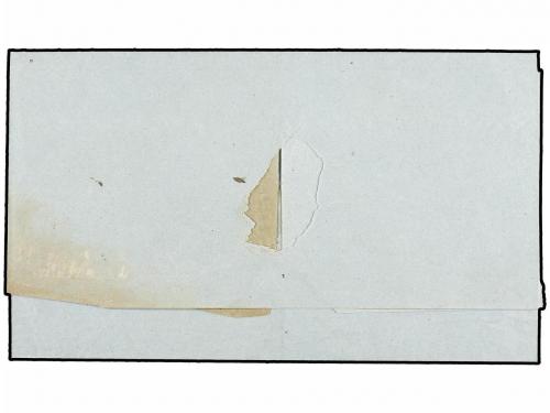 ✉ ECUADOR. (1840 CA.). BABAHOYA a QUITO. Envuelta con la mar