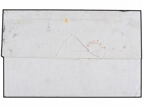 ✉ COSTA RICA. 1861. SAN JOSE (Costa Rica) a PARÍS. Carta com