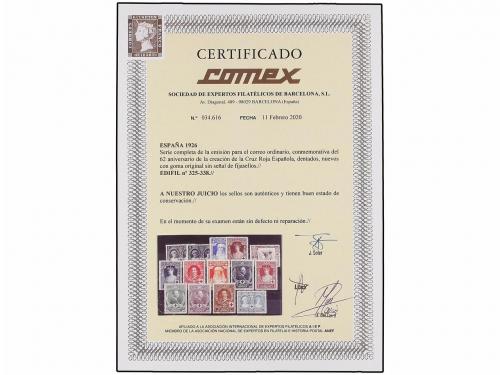 ** ESPAÑA. Ed. 325/38. SERIE COMPLETA, centrajes perfectos. 
