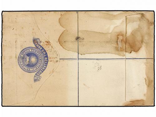 ✉ AFRICA ORIENTAL BRITANICA. 1894. MOMBASA to LONDON. Regist