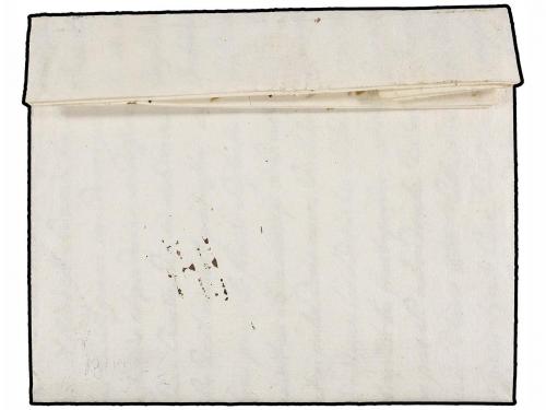 ✉ MONACO. 1767 (26 Enero). PORT MAURICE a NANTES. Carta comp