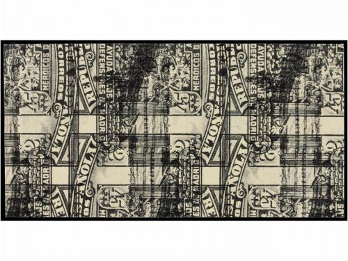 * ESPAÑA GUERRA CIVIL. C.N.T./A.I.T. 10 cts. multicolor pare