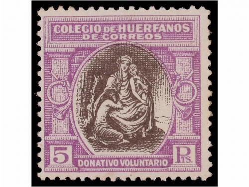 ** ESPAÑA: BENEFICENCIA. Ed. B1/7. SERIE COMPLETA. RARA y má