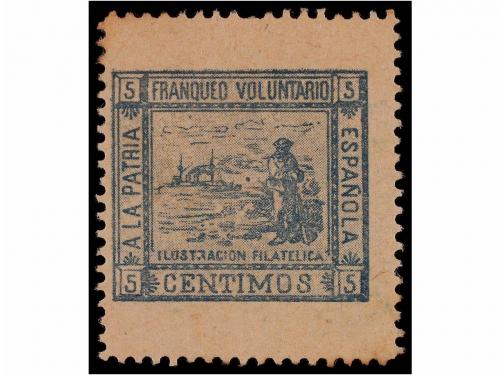 * ESPAÑA: VIÑETAS. BARCELONA GUERRA DE CUBA. Serie de cinco 