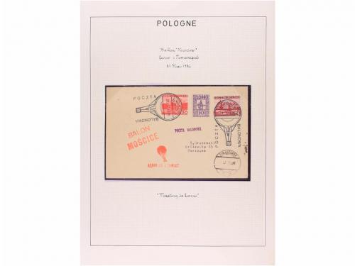 ✉ BELGICA. 1935. COUPE GORDON-BENNETT. Siete cartas circulad