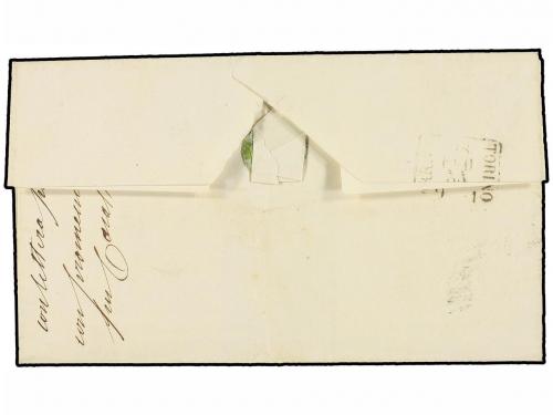 ✉ ITALIA ANTIGUOS ESTADOS: MODENA. Sa. 4. 1855. REGGIO a TOR