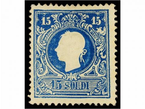 * ITALIA ANTIGUOS ESTADOS: LOMBARDO-VENECIA. Sa. 32. 1858. 1