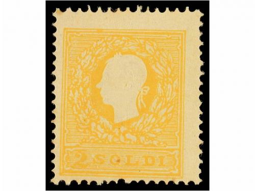 * ITALIA ANTIGUOS ESTADOS: LOMBARDO-VENECIA. Sa. 28. 1858. 2