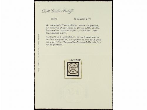 * ITALIA ANTIGUOS ESTADOS: PARMA. Sa. 18d. 1859. 80 cts. bis