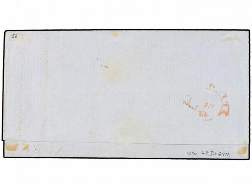 ✉ ITALIA ANTIGUOS ESTADOS: MODENA. Sa. 7, 9. 1858. CARRARA a