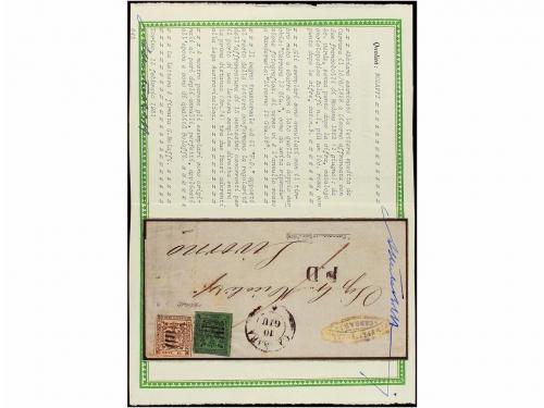 ✉ ITALIA ANTIGUOS ESTADOS: MODENA. Sa. 7, 9. 1858. CARRARA a
