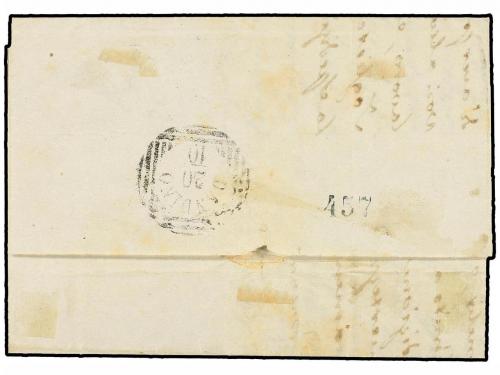 ✉ ITALIA ANTIGUOS ESTADOS: MODENA. Sa. 6. 1855. MÓDENA a PAN