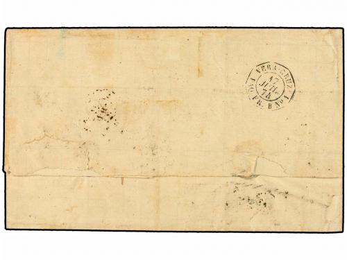 ✉ MEXICO. 1874. MÉXICO a ASTURIAS (España). Circulada con se