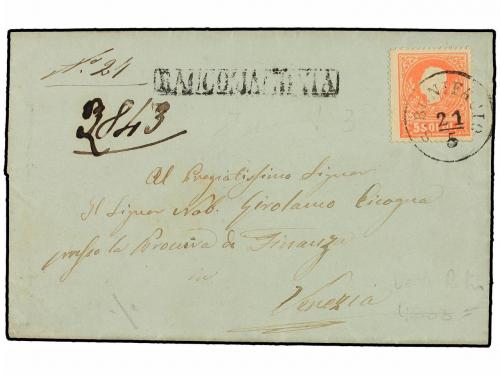 ✉ ITALIA ANTIGUOS ESTADOS: LOMBARDO-VENECIA. Sa. 25, 26. (18