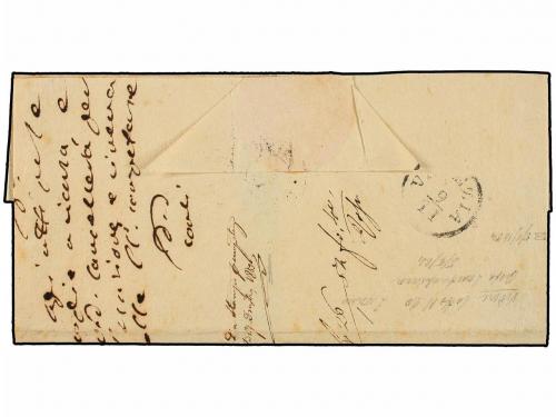 ✉ ITALIA ANTIGUOS ESTADOS: LOMBARDO-VENECIA. 1853. TARCENTO 