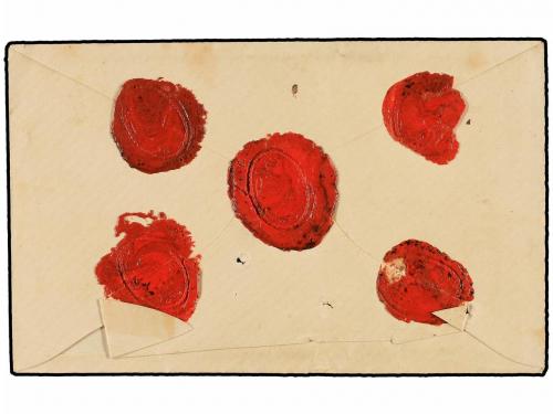 ✉ SERBIA. Mi. 14IC, 17IB (2). 1870. 20 pa. blue and 40 pa. l