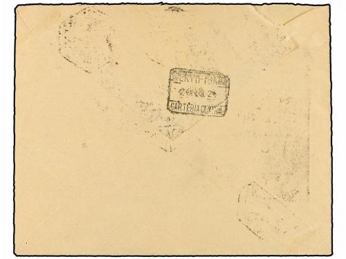 ✉ ESPAÑA. Ed. 292s (4), 294 (2), 296 (2). 1924. LARACHE a MA