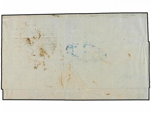 ✉ ANTILLAS DANESAS. 1873. MATANZAS (Cuba) a BUENOS AIRES (Ar