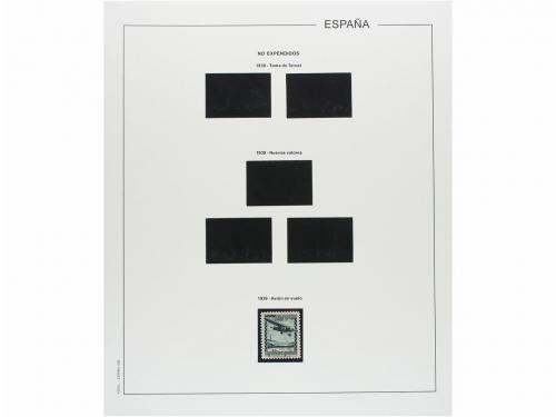 LOTES y COLECCIONES. ESPAÑA. Colección de 1900-1955 en hojas