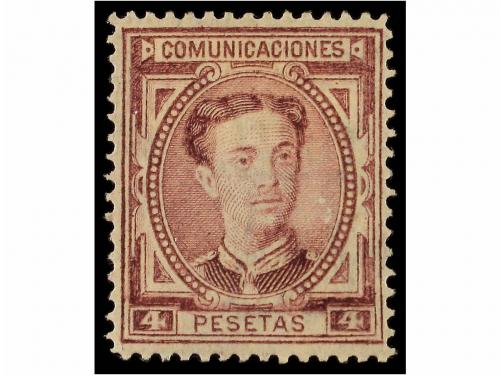 * ESPAÑA. Ed. 175, 177, 179/81. Cinco sellos, excelente pres