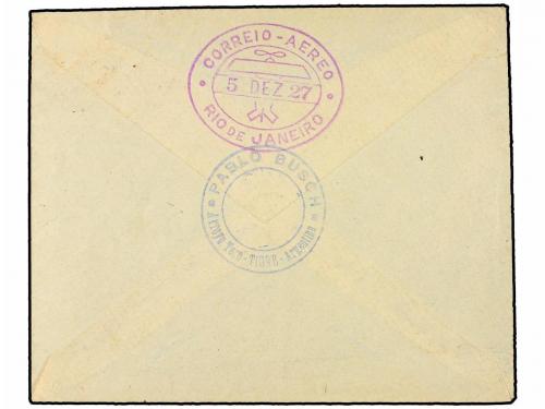 ✉ ARGENTINA. 1927 (30 Noviembre). BUENOS AIRES a RIO DE JANE