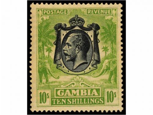 * GAMBIA. Sg. 118/21, 122/42. 1922. COMPLETE sets. Fine. Sta