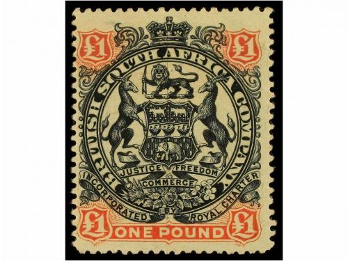 * RHODESIA. Sg. 29/37, 41/50, 66/73. 1896/97. COMPLETE sets.