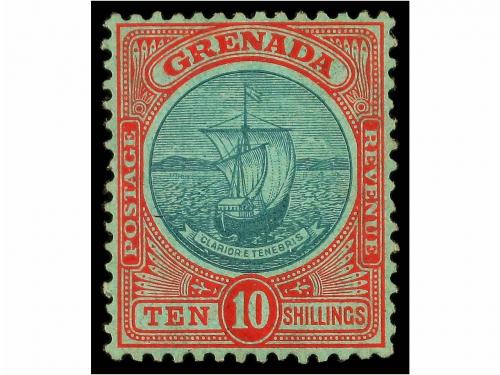 * GRANADA. Sg. 67/76. COMPLETE set plus some varieties. Fine