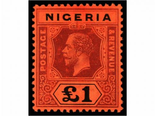 * NIGERIA. Sg. 1/12. 1914. COMPLETE set. Fine. Stanley Gibbo