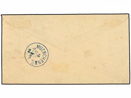 ✉ SANTA LUCIA. Sg. 15, 23 (2), 24, 26, 31. 1890. SAINT LUCIA