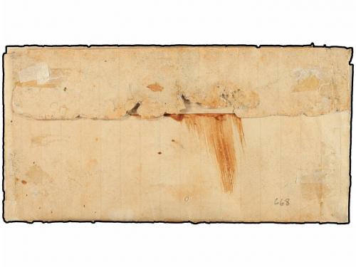 ✉ SANTA LUCIA. 1887 (1 Dec.). COASTAL MAIL. SOUFRIERES to CA