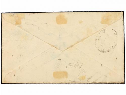 ✉ SAN VICENTE. Sg. 47, 48 (2). 1890. SAINT VINCENT to ENGLAN