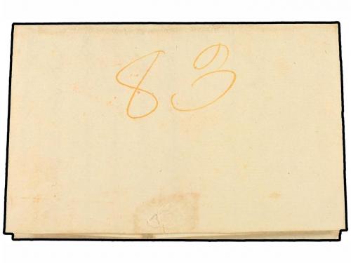 ✉ ECUADOR. 1820 (19 Febrero). QUITO a PAPAYÁN. Carta complet