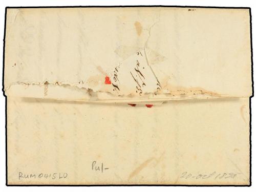 ✉ COLOMBIA. 1825. BOGOTÁ a POPAYAN. Carta completa con texto