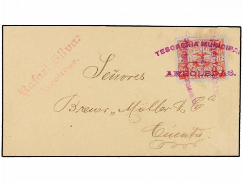 ✉ COLOMBIA. (1912 CA.). ARBOLEDAS a CUCUTA. Sobre circulado 