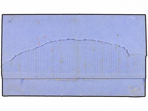 ✉ COLOMBIA. Sc. 46. 1868. SANTANDER a BOGOTÁ. 10 cts. lila, 