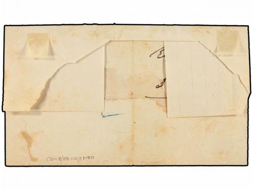 ✉ COLOMBIA. Sc. 62. 1874. STA. MARTA a RIO HACHA. 5 cts. ama