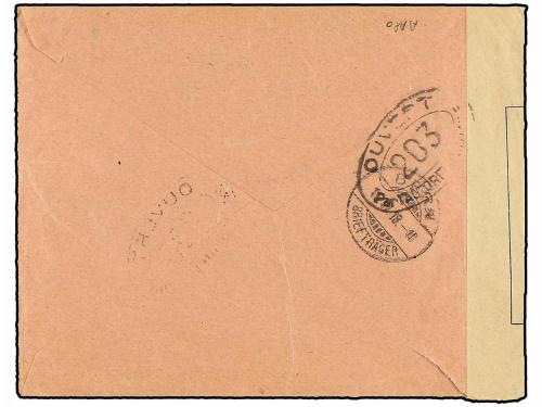 ✉ COLONIAS ESPAÑOLAS: GUINEA. Ed. 114, 115. 1917. SOBRE circ