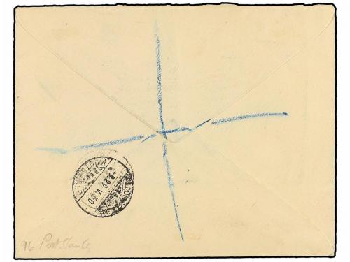 ✉ FALKLAND. Sg. 126. 1930. PORT STANLEY to KENT. Envelope se