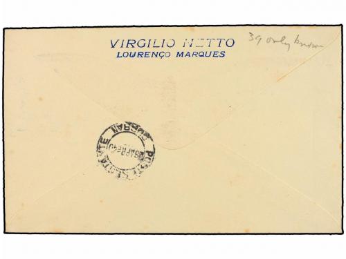 ✉ MOZAMBIQUE. 1940. MOZAMBIQUE a DUABÁN (Sudáfrica). PRIMER 